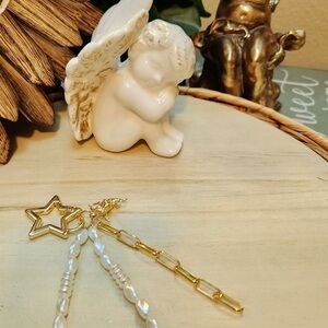 Angel and Pearl Purse Accessory